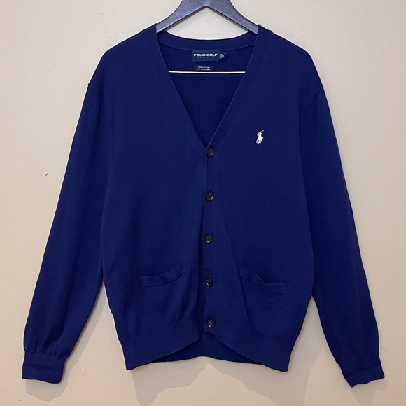 Polo sales golf cardigan